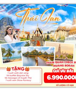 Tour Thái Lan 3 ngày 4 đêm